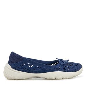 JBU women’s Florence Navy Floral Cutout slip on shoes size 9